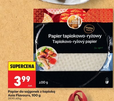 Papier do sajgonek z tapioką promocja w Biedronka