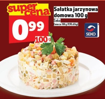 Sałatka jarzynowa domowa 100 g Seko promocja w TOPAZ