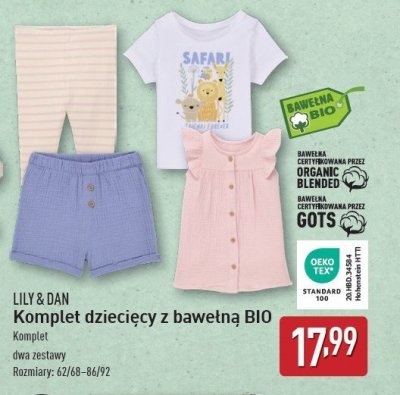 Komplet dziecięcy 62/68-86/92 Lily & dan promocja