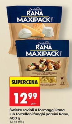 Świeże ravioli 4 formaggi  promocja w Biedronka