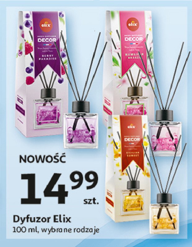 Dyfuzor berry paradise ELIX promocja w Auchan