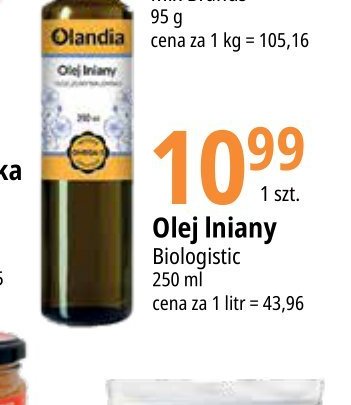 Olej lniany Olandia promocja