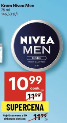 Krem Nivea Men 75 ml promocja w Delikatesy Centrum