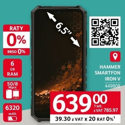 Telefon Hammer Iron V promocja w Selgros