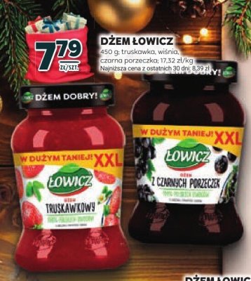 Dżem z czarnej porzeczki Łowicz promocja w Stokrotka