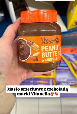 Masło orzechowe z czekoladą promocja w Biedronka