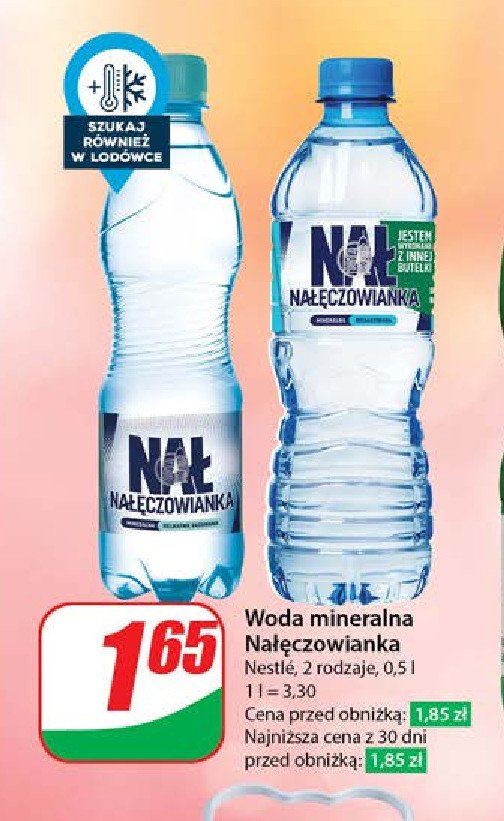 Woda niegazowana Nałęczowianka promocja