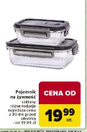 Pojemnik na żywnośc promocja w Carrefour