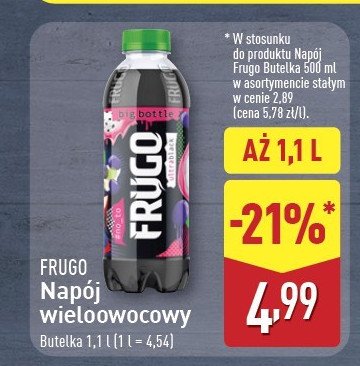 Napój czarny Frugo promocja
