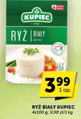 Ryż biały Kupiec promocja w Groszek