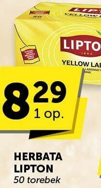 Herbata Lipton promocja w Groszek