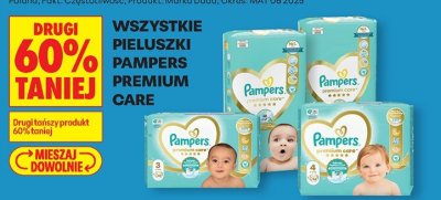 Pieluchy Pampers Premium Care promocja w Biedronka