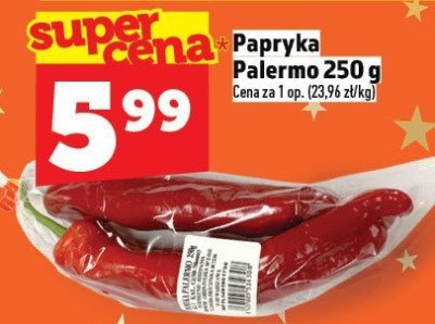 Papryka Palermo 250 g promocja w TOPAZ