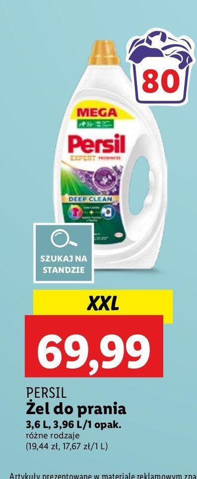 Żel do prania lawenda Persil color expert promocja