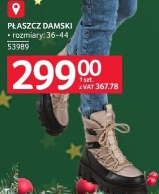 Płaszcz damski promocja w Selgros