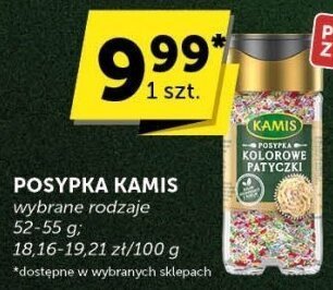 Posypka Kamis wybrane rodzaje promocja w ABC