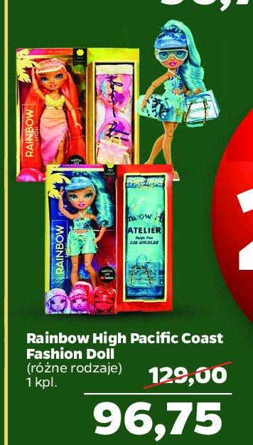 Lalka rainbow high pacific coast promocja