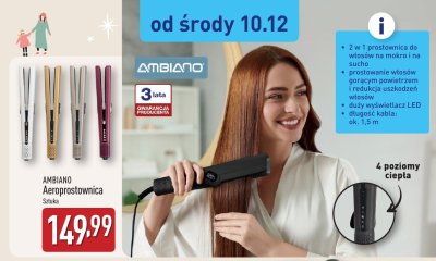 Aeroprostownica  promocja w Aldi