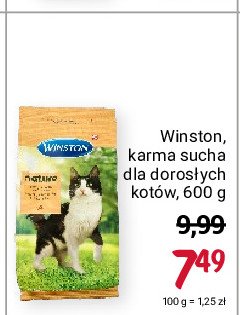 Karma dla kota z indykiem Winston nature promocja