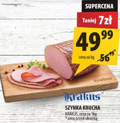 Szynka krucza Krakus promocja w Arhelan