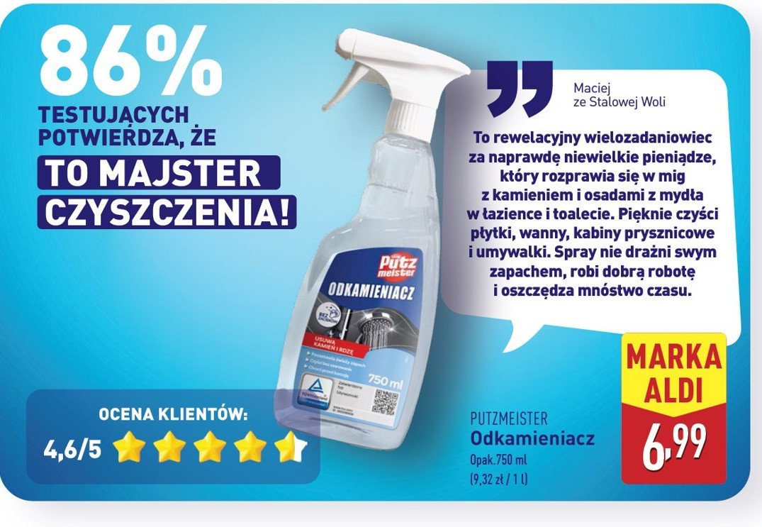 Odkamieniacz Putzmeister promocja