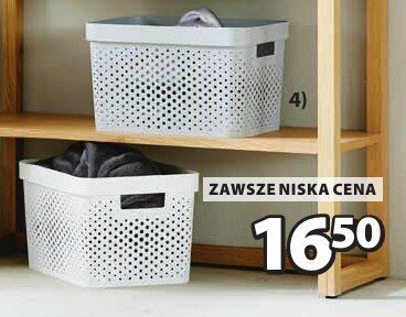 Kosz INFINITY 26x36x22 cm, 17 l promocja w Jysk