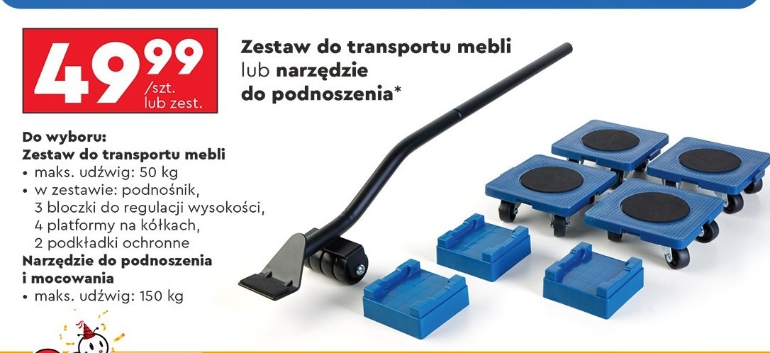 Narzędzie do podnoszenia i mocowania promocja w Biedronka