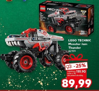 Zestaw Lego Technic 42199: Monster Jam Thunder promocja w Kaufland
