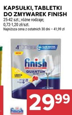 Kapsułki, tabletki do zmywarek Finish 25-42 szt. różne rodzaje promocja w Stokrotka