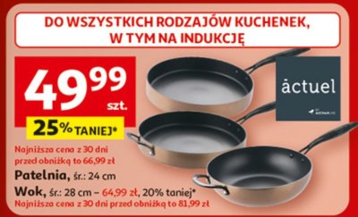 Patelnia aluminiowa verden 28 cm Mg home promocja w Auchan
