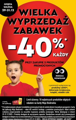 Od poniedziałku, Z ladą tradycyjną, strona 79 promocja w Biedronka