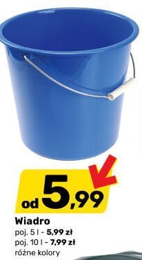 Wiadro Bricomarche promocja w Bricomarche