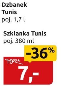 Szklanka Tunis poj. 380 ml promocja w Black Red White