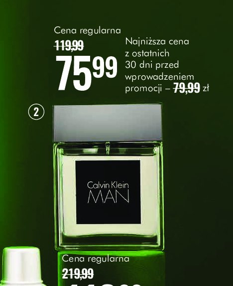 Woda toaletowa Calvin klein man promocja w Super-Pharm