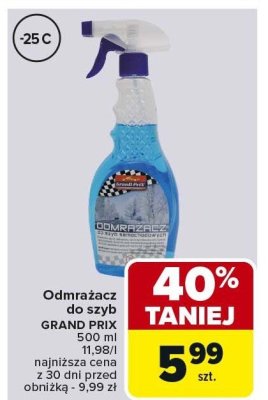 Odmrażacz do szyb promocja w Carrefour