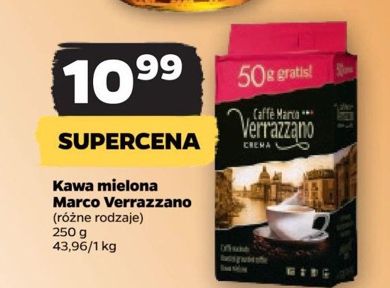 Kawa Caffe marco verrazzano crema promocja