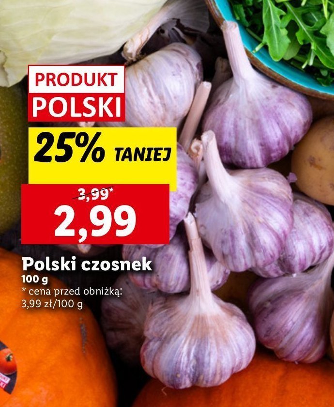 Czosnek polska promocja