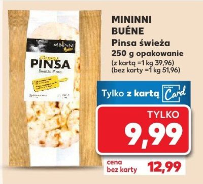 Pinsa świeża promocja w Kaufland