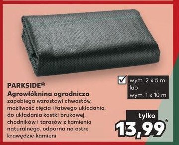 Agrowłóknina 5 x 2 m Parkside promocja