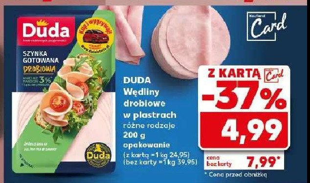Szynka drobiowa gotowana Silesia duda promocja