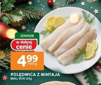 Poledwica z mintaja Mirko promocja w Stokrotka