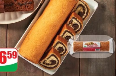 Ciasto Makowiec  promocja w Dino