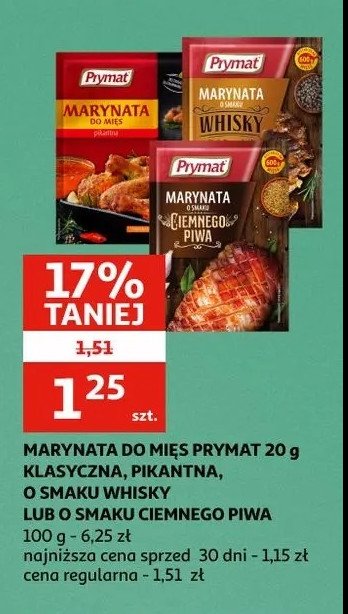 Marynata do mięs pikantna Prymat promocja