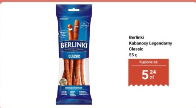 Kabanosy Legendarny Classic promocja w Biedronka