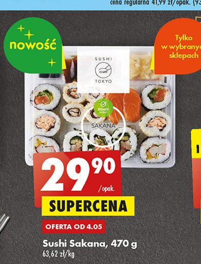 Sushi sakana Sushi tokyo promocja