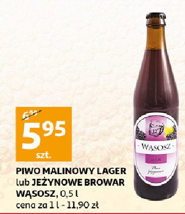Piwo W膭SOSZ MALINOWE promocja