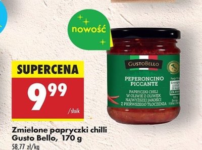 Papryczki chilli zmielone Gustobello promocja