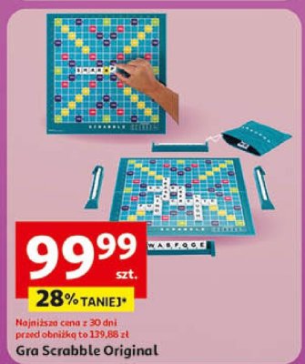Gra Scrabble Original promocja w Auchan