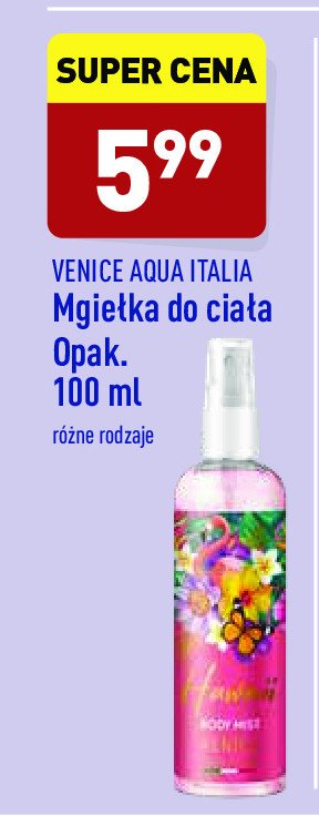 Mgiełka do ciała hawaii Venice aqua italia promocja