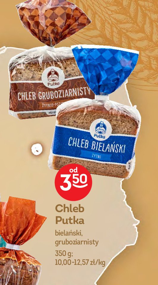 Chleb gruboziarnisty krojony Putka promocja